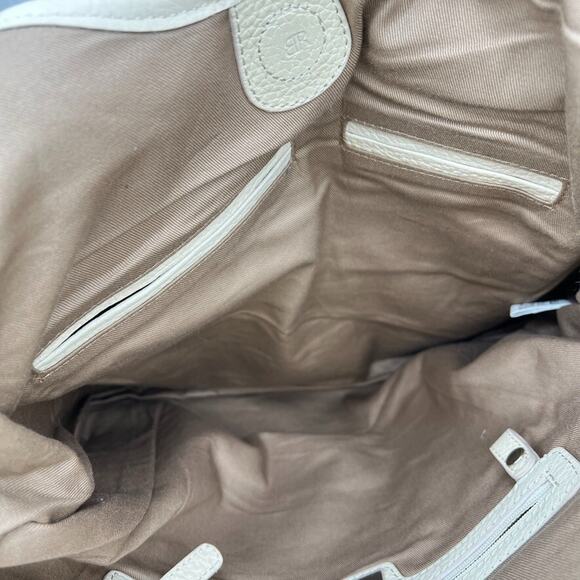 Banana Republic Handbag Woven Cotton Textile Handle Bag Resort Beach - Picture 5 of 11